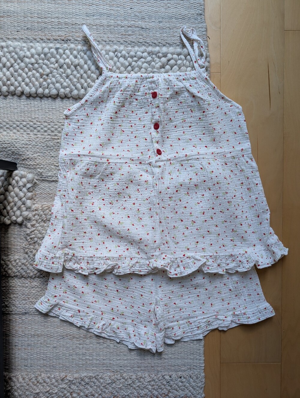 The Fleece Company Cotton Muslin Sleep Set / Pajamas
